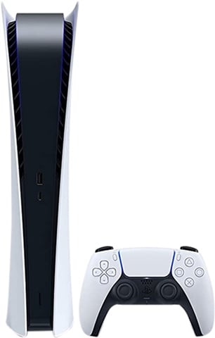 Playstation 5 Digital Edition Console, 825GB, White, Discounted